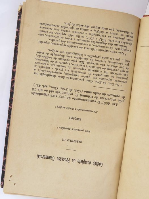 Código Completo do Processo Comercial, 1901, Magalhaes (2 vol)