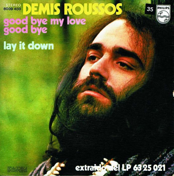 Demis Roussos ‎– Good Bye My Love Good Bye - 1973