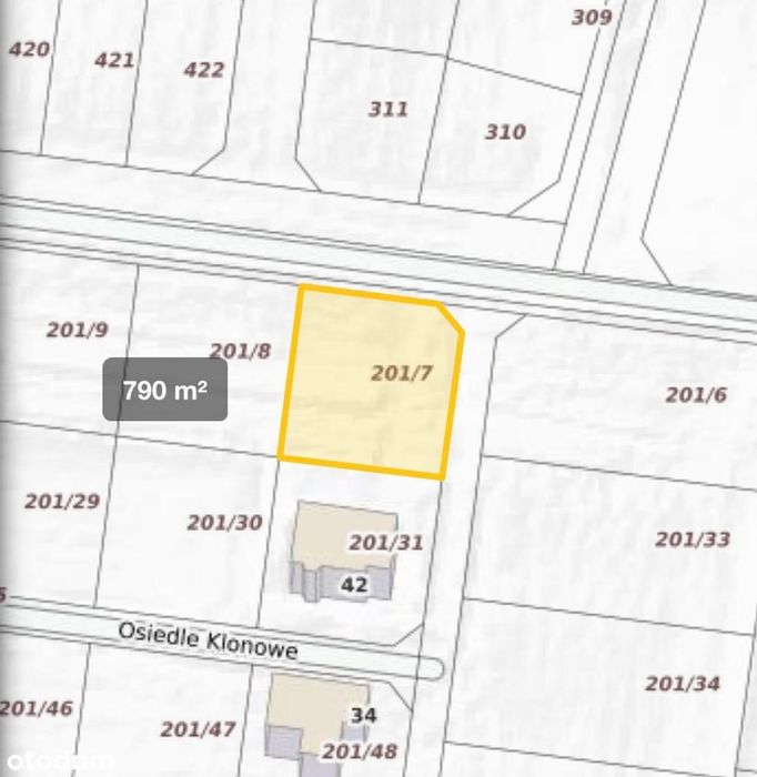 Działka Budowlana 790 M² | Klonówiec | Osiedle Klonowe | Blisko Leszna - Widok 4