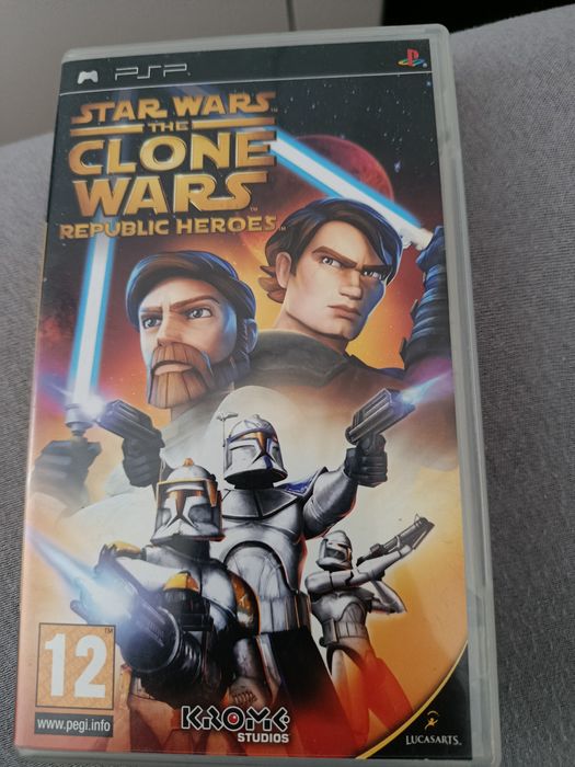 Star wors wojna klonów PSP