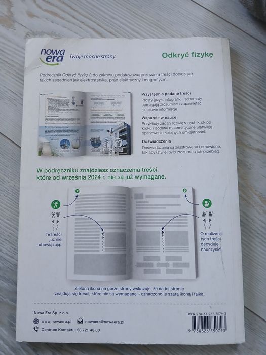 Odkryć fizykę 2 Technikum Liceum