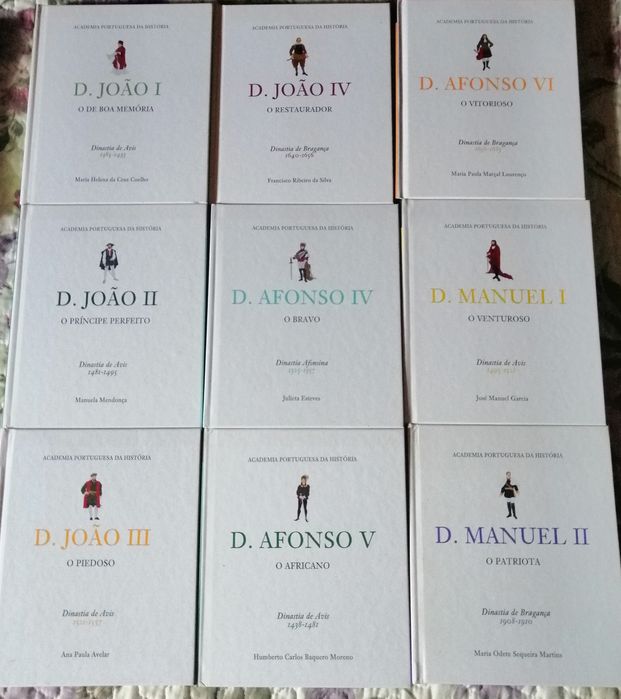 Coleção Livros Academia Portuguesa da História