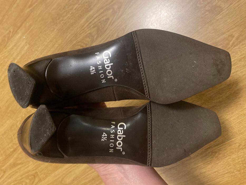 Zamszowe buty damskie Gsbor 4,5