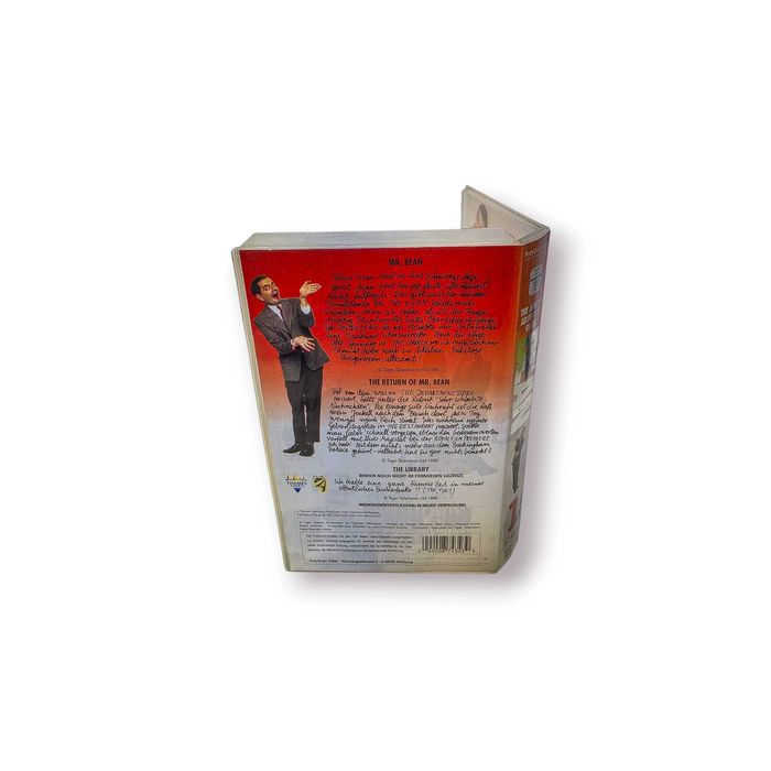 VHS “The Amazing Adventures of Mr. Bean 1” –PolyGram Video (Ed. Alemã)