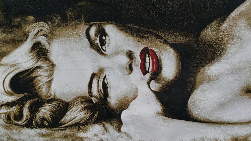 Мэрилин Монро: гобелен, 70х125 см