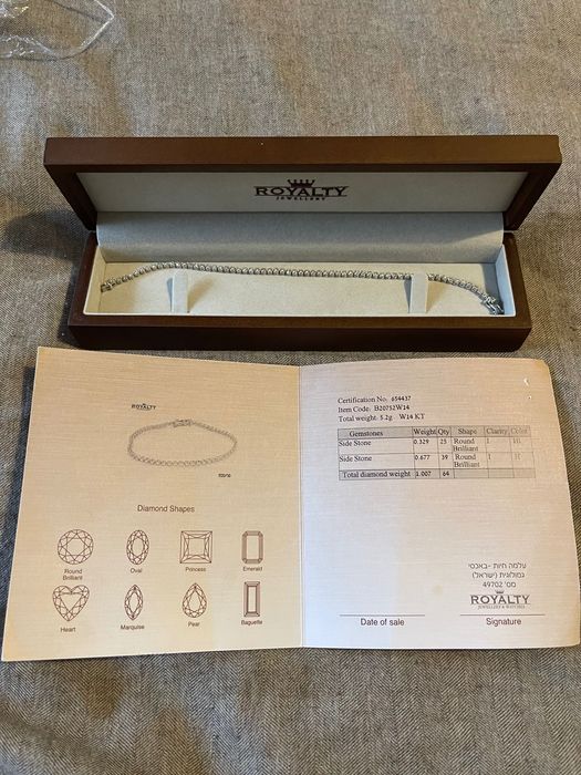 Браслет. Бриллианты