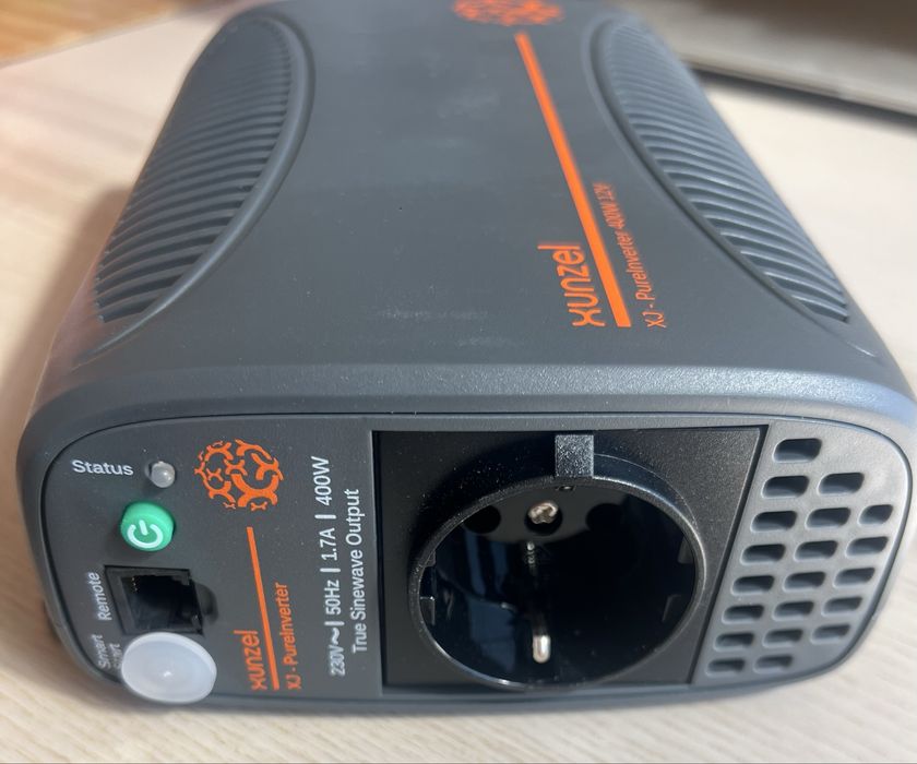 Inversor de Onda Pura Profissional Xunzel XJ-PureInverter 400W (12V)