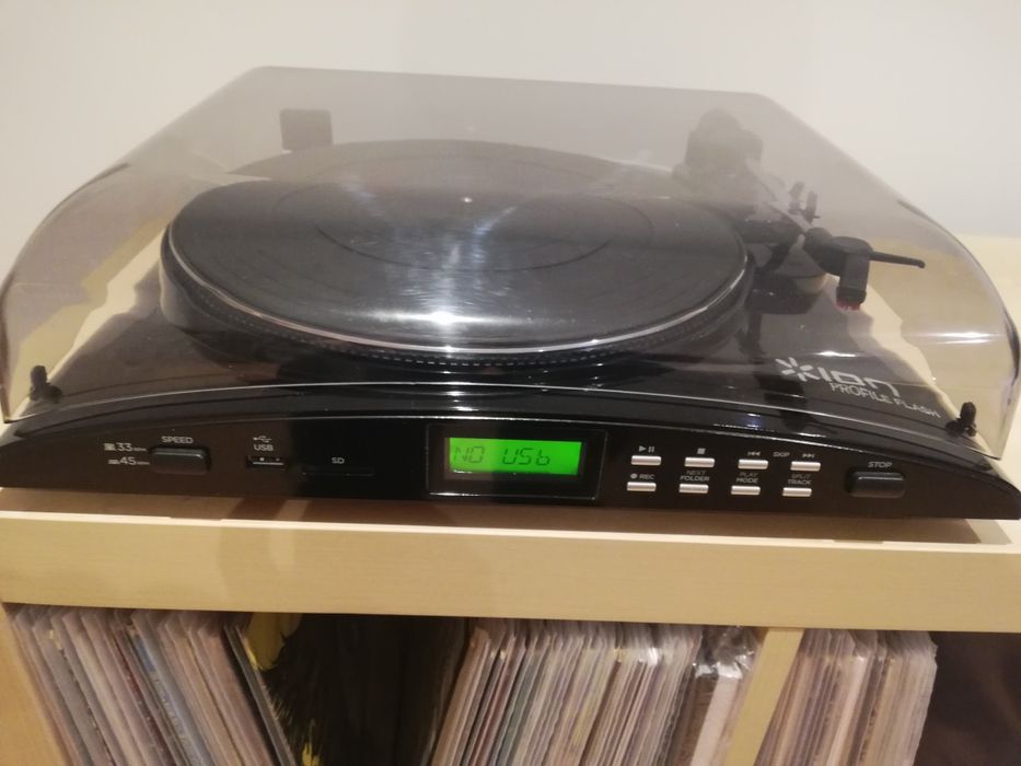 Gira discos ion como novo