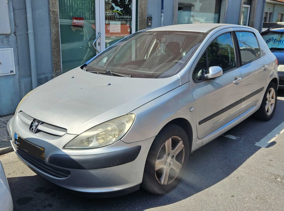 Peugeot 307 1.6 HDI motor avariado 110cv alterado 150cv