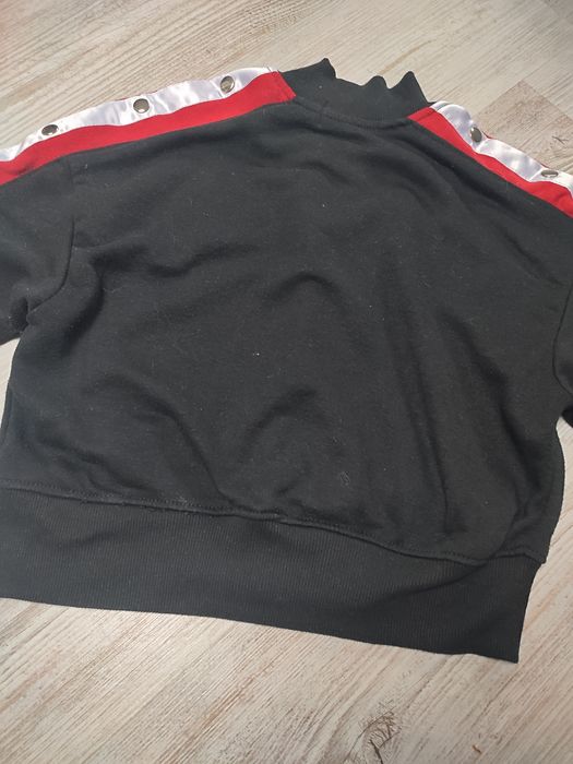 Pretty little thing S 36 bluza damska krótka oversize szeroka crop