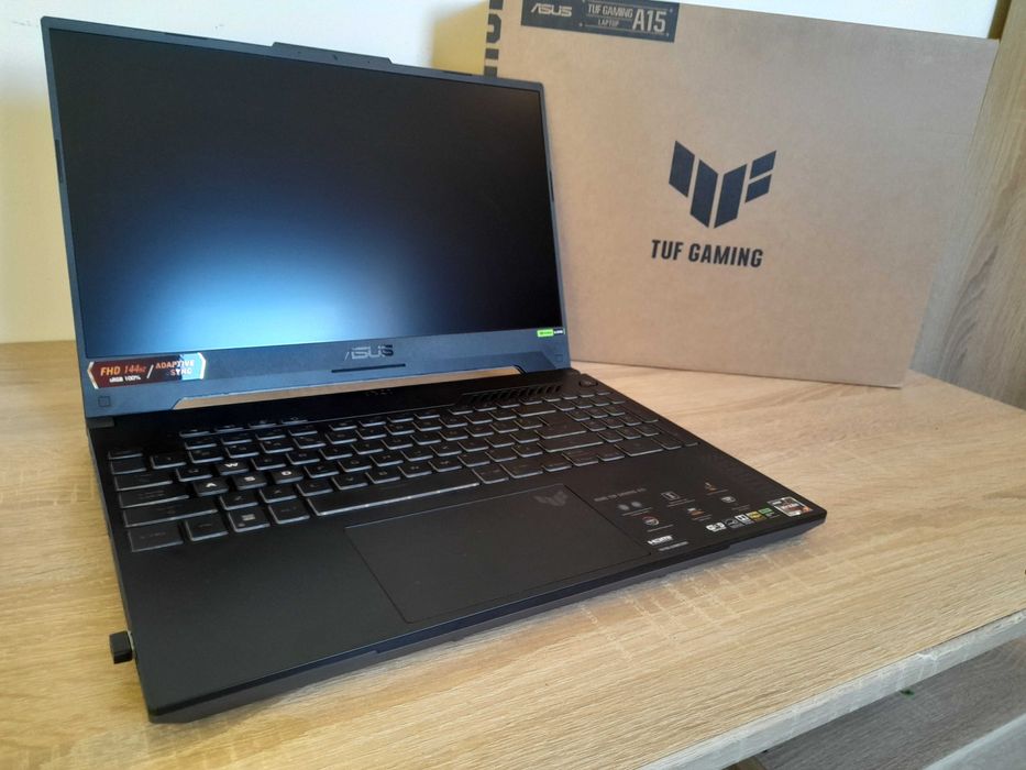 Laptop asus tuf gaming a15 rtx4060 ryzen7