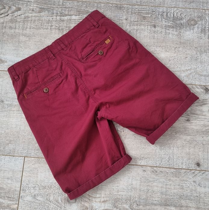 Spodenki męskie bordowe