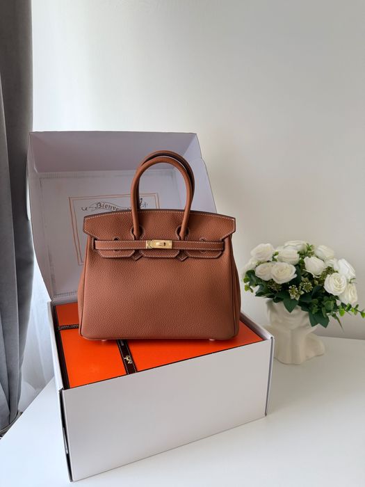 Сумка Hermes Birkin 25 коричнева