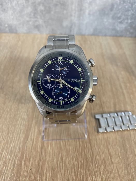 Zegarek męski Breil srebrny na  bransolecie EW0478