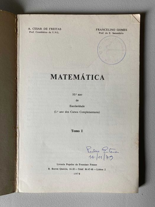 Matemática 10º Ano (Antigo)