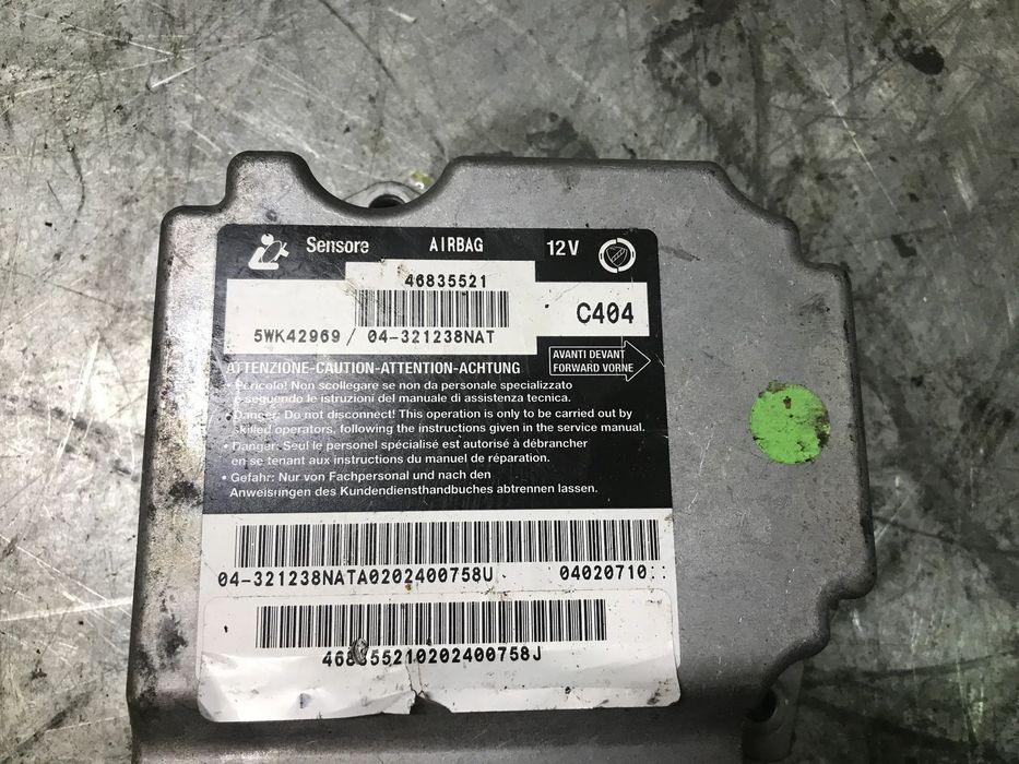 CENTRALINA DO AIRBAG FIAT STILO 46835521 5WK42969