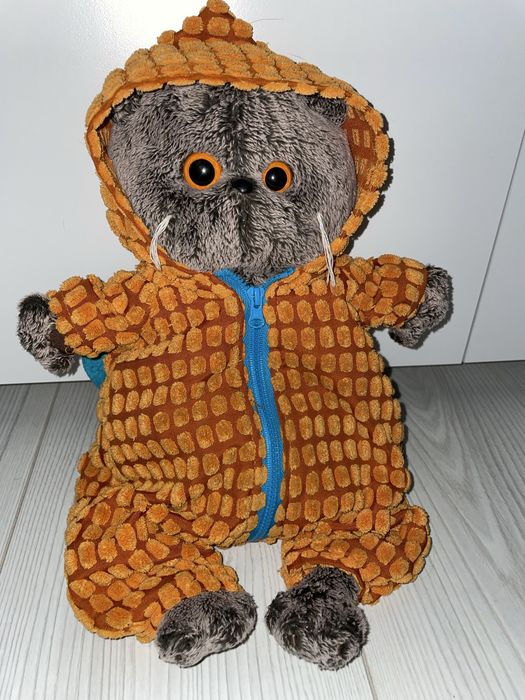 мягкая игрушка кот басик