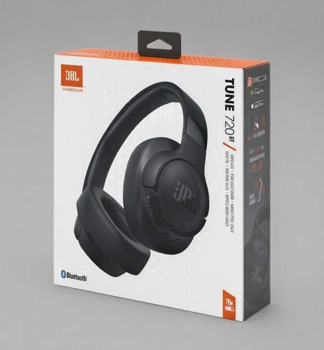 Słuchawki bezprzewodowe JBL Tune 720BT Czarny