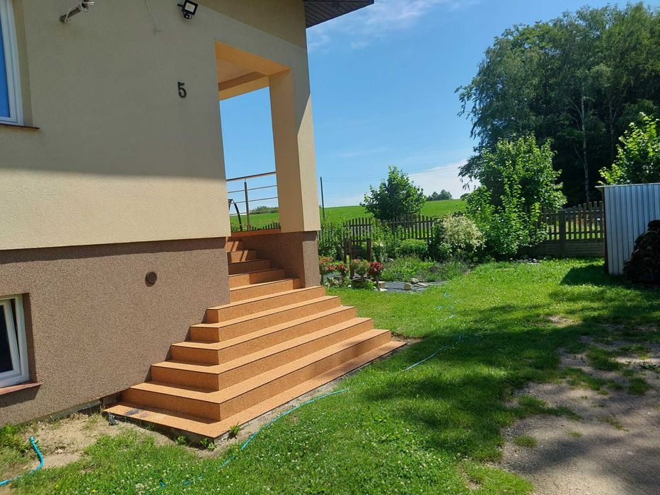 Kamienne dywany, powłoki żywiczne.