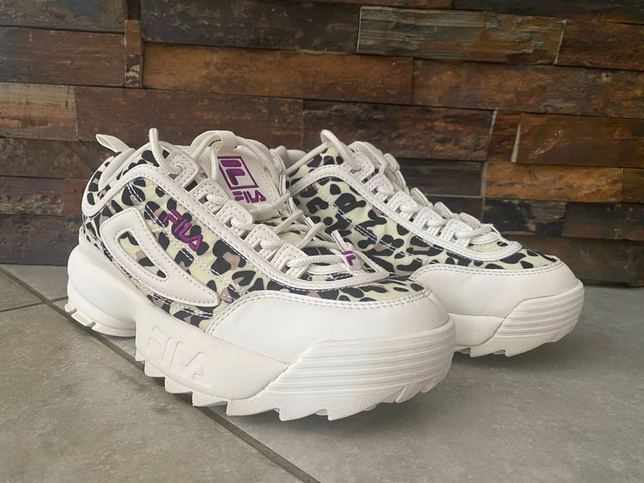 Sneakersy  Fila w cętki