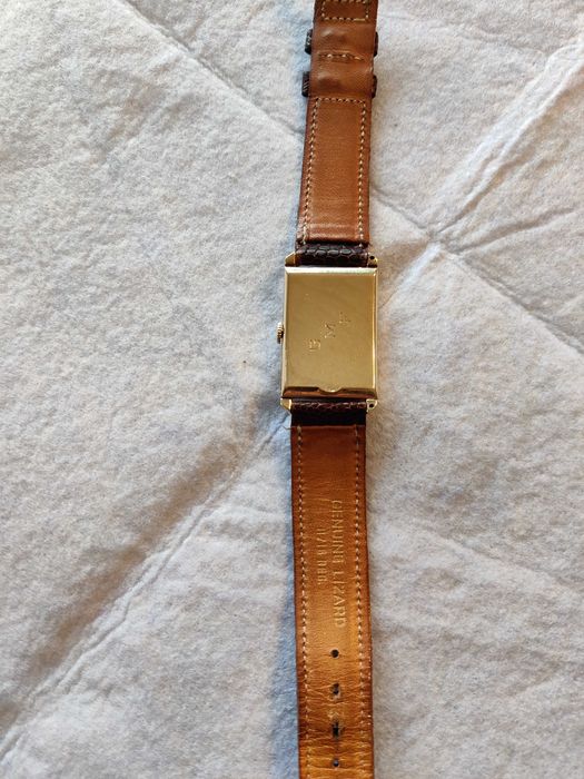IWC Tank Tonneau, Tank, 14K Gold, Art Deco, Cal. 87 - classic