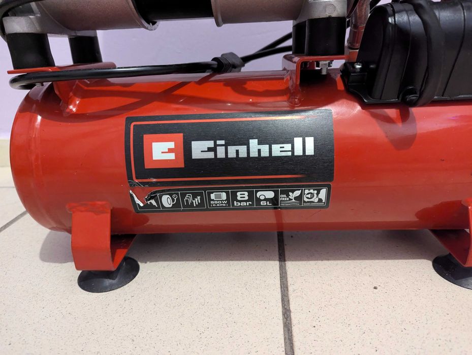 Компрессор Einhell TE-AC 6 Silent  бесшумный безмасляный