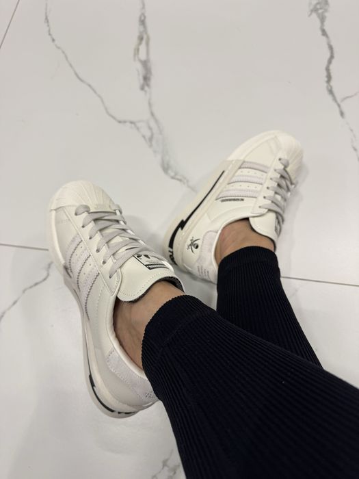 Adidas Superstar x Neighborhood White Black