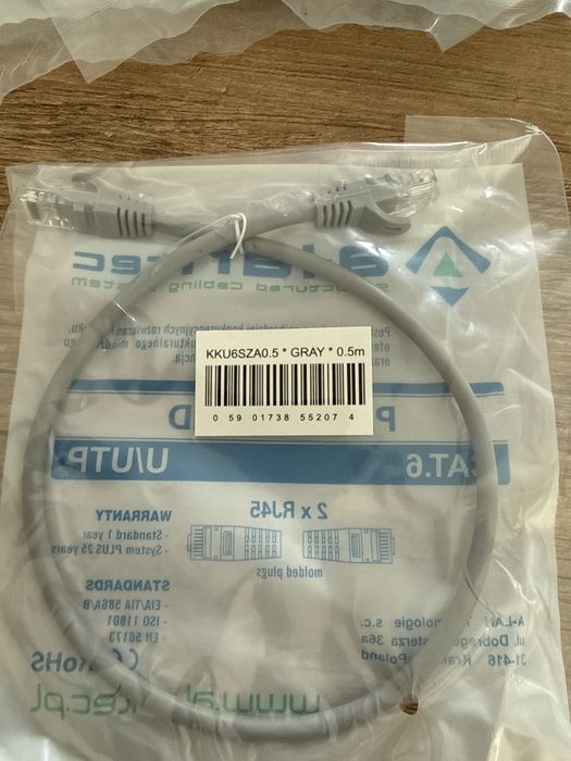 Patch cord cat.6 0,5 m