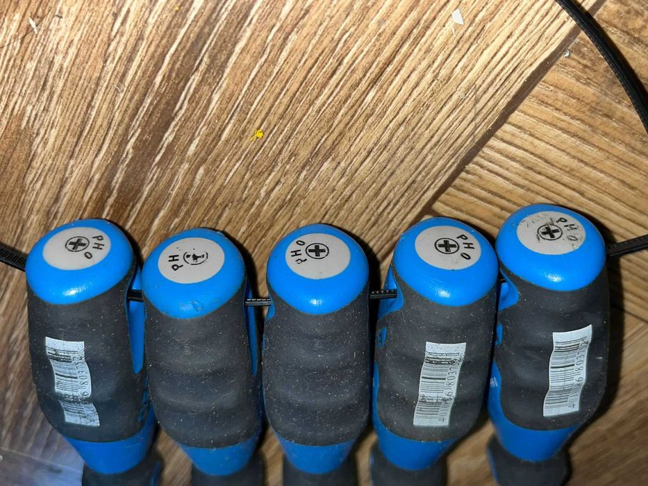 Śrubokręty krzyżakowe GEDORE PH0/PH1/PH2/PH3 Super stan!