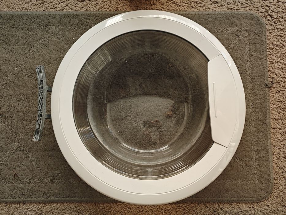 Drzwi pralki Whirlpool AWO/C 6304 – komplet z zawiasem i śrubami