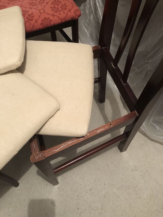 Cadeiras Mogno conjunto de 4