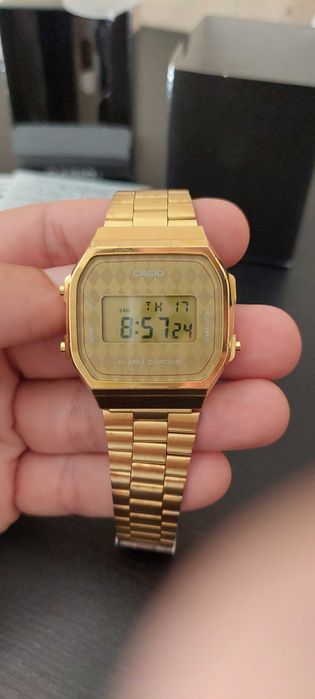 Casio® Vintage Iconic A168WG-9BWEF Relógio Unissexo