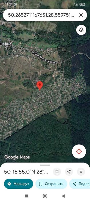 Ділянка з фундаментом 7,5 соток в Барашівському масиві