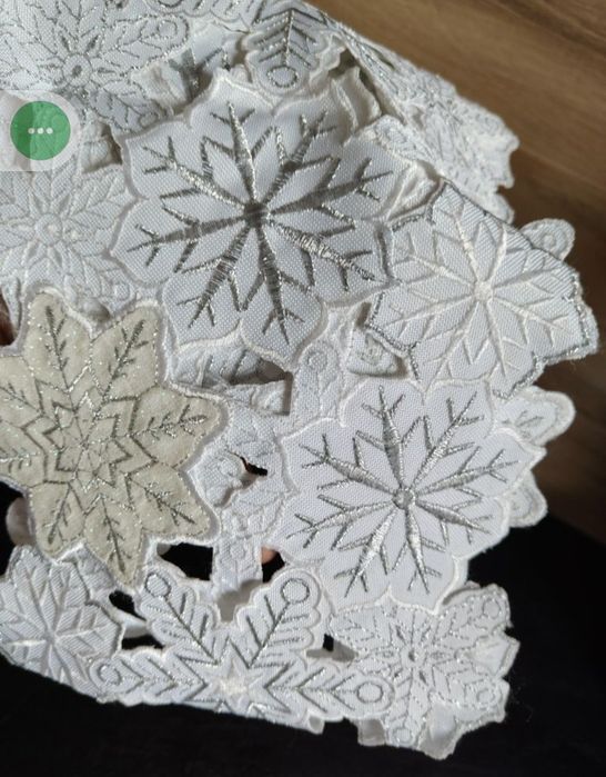 Piękny świąteczny bieżnik z gwiazdkami home&you 58/19cm