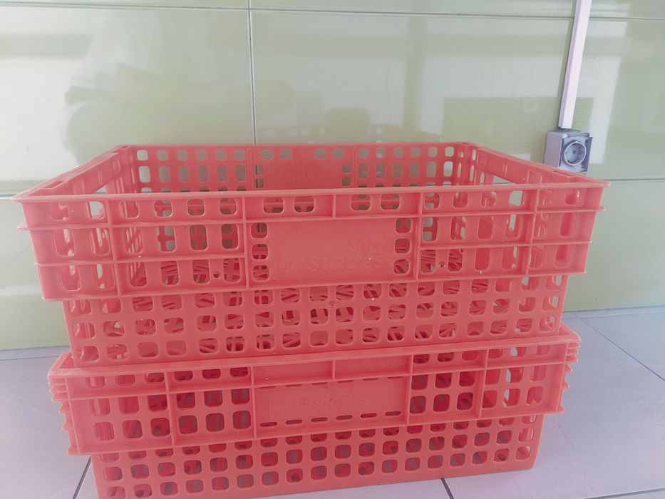 Caixas plástico resistente