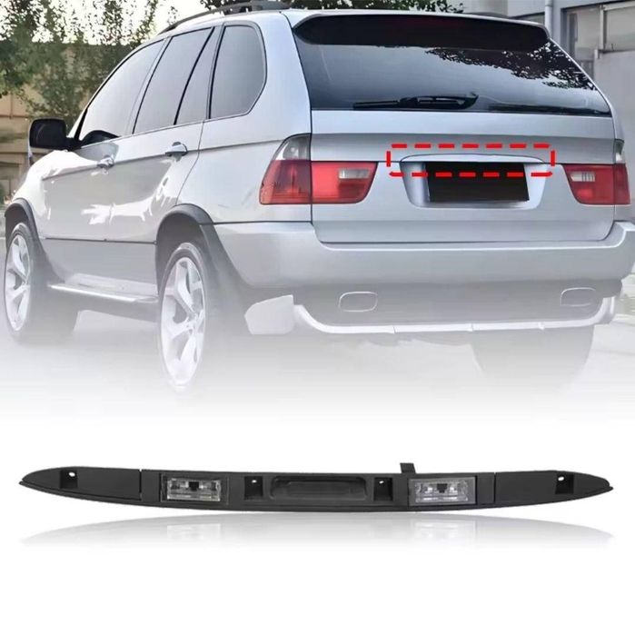 Планка підсвічування номера, кнопка багажника BMW X5 E53 NP2648
