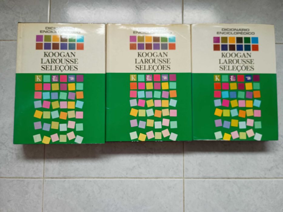 Dicionário Enciclopédico Koogan Larousse (3 volumes)