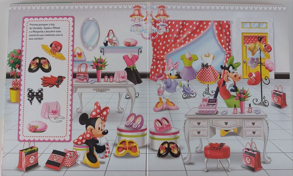 Livro Grande "Quem são os Melhores Amigos da Minnie" - Estimado