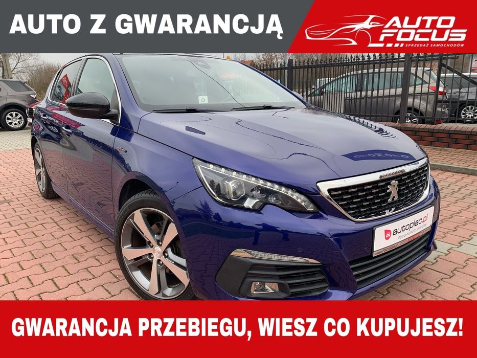 Peugeot 308 1.2 GT-Line 130KM Belgia 1wł SUPER STAN 109 tyś SERWIS GWARANCJA