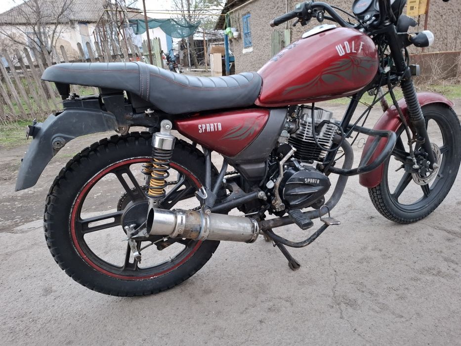 Бензобак Sparta Wolf 150cc, запчасти Spark SP150R,спарта,спа