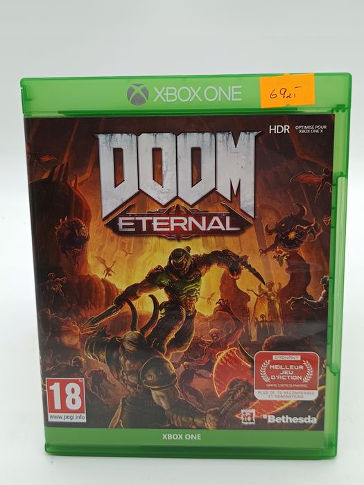 doom: eternal xbox one pudełkowa