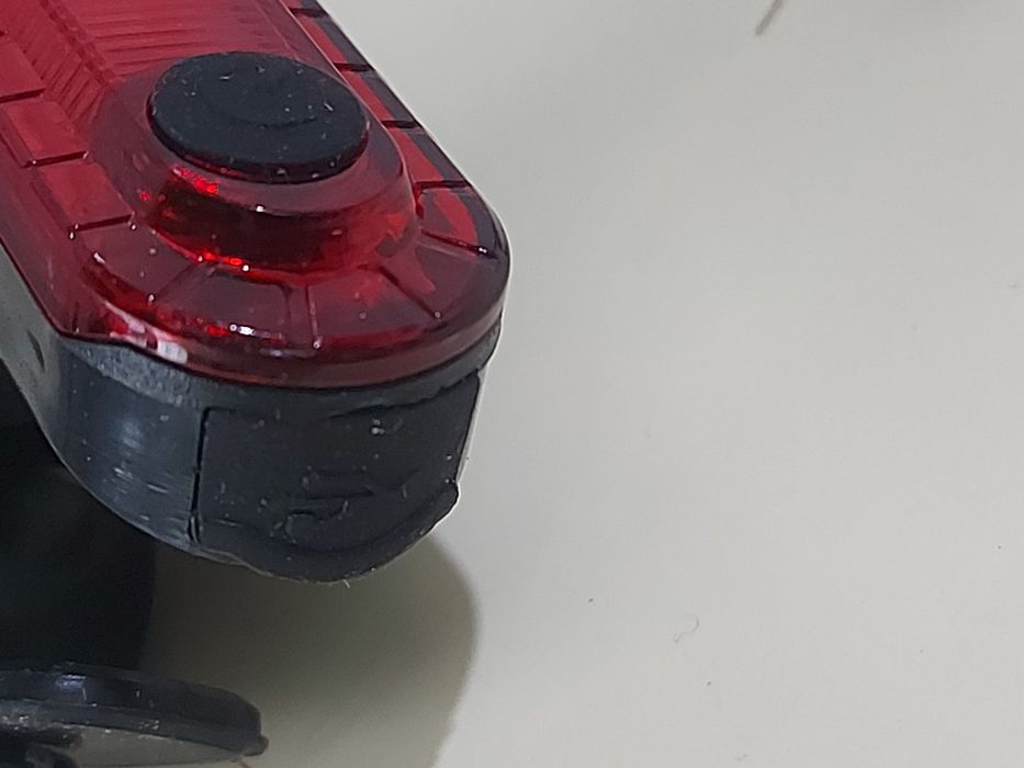 Luz LED recarregável usb, para bicicletas, trotinete.
