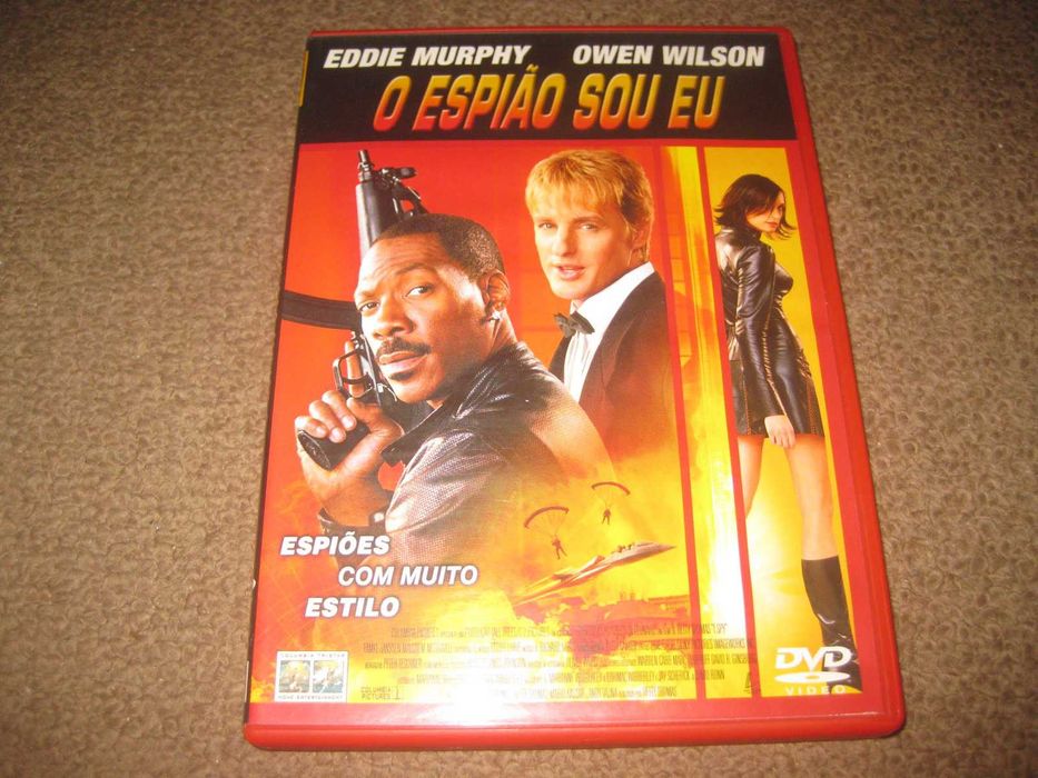 DVD "O Espião Sou Eu" com Eddie Murphy