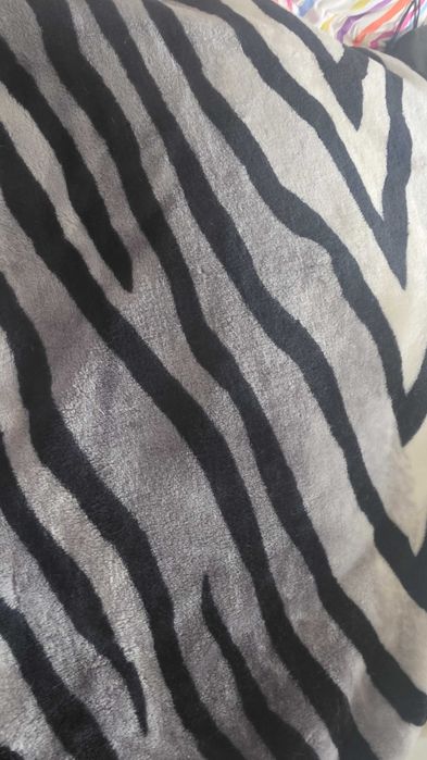 Colcha em Zebra fofinha