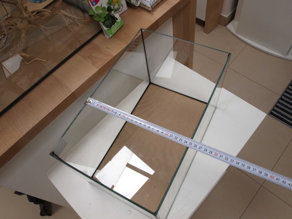 Akwarium 40x25x25 proste