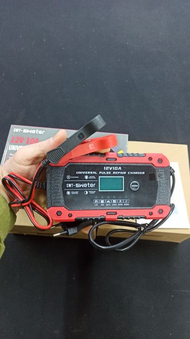 АКЦІЯ Зарядка  10 Ампер автомобільна   автоматична  імпульсна 12В 10А