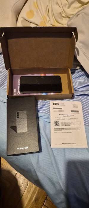 Telefon Samsung S24 128GB Grafitowy po wymianie modulu wyswietlacza