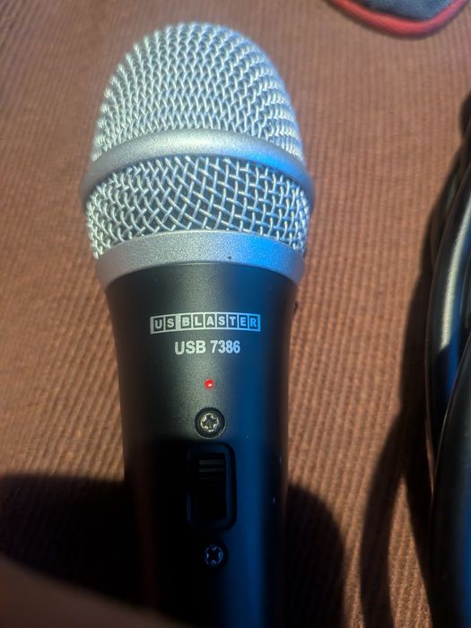 Microfone cabo US Blaster