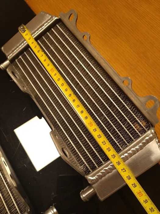 Radiadores Kawasaki KX250 e KX125 e 2003 a 2008 - Aluminio Performance