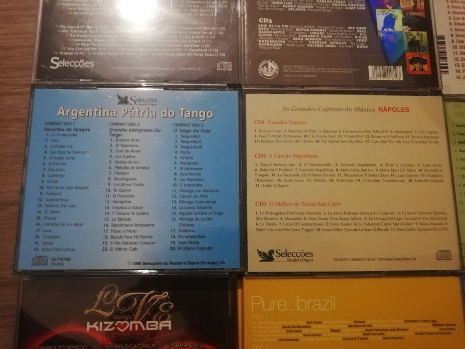 CD de música vários artistas